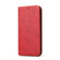 iPhone XR Horizontal Flip PU Leather Case with Holder & Card Slots & Wallet - Red