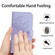 iPhone XR Skin Feel Sun Flower Pattern Flip Leather Phone Case with Lanyard - Purple