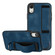 iPhone XR Wristband Holder Leather Back Phone Case - RoyalBlue