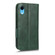 iPhone XR Symmetrical Triangle Leather Phone Case - Green