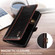 iPhone XR GQUTROBE RFID Blocking Oil Wax Leather Case - Brown