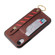 iPhone XR Wristband Wallet Leather Phone Case - Brown