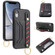 iPhone XR Wristband Wallet Leather Phone Case - Black