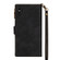 iPhone XR Zipper Multi-card Slots Horizontal Flip PU Leather Case with Holder & Card Slots & Wallet & Lanyard & Photo Frame - Black