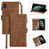 iPhone XR Zipper Multi-card Slots Horizontal Flip PU Leather Case with Holder & Card Slots & Wallet & Lanyard & Photo Frame - Brown