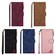 iPhone XR Zipper Multi-card Slots Horizontal Flip PU Leather Case with Holder & Card Slots & Wallet & Lanyard & Photo Frame - Wine Red