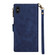 iPhone XR Zipper Multi-card Slots Horizontal Flip PU Leather Case with Holder & Card Slots & Wallet & Lanyard & Photo Frame - Blue