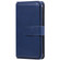 iPhone XR Multifunctional Magnetic Copper Buckle Horizontal Flip Solid Color Leather Case with 10 Card Slots & Wallet & Holder & Photo Frame - Dark Blue