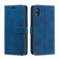 iPhone XR Skin Feel Anti-theft Brush Horizontal Flip Leather Phone Case - Blue