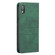 iPhone XR Magnetic Splicing Leather Phone Case - Green