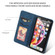 iPhone XR Retro Skin Feel Business Magnetic Horizontal Flip Leather Case - Navy Blue