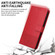 iPhone XR GQUTROBE Skin Feel Magnetic Leather Phone Case - Red