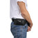 Ultra-thin Elasticity Mobile Phone Leather Case Waist Bag 5.8-6.1 inch Phones, Size: S - Black