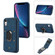 iPhone XR Armor Ring Wallet Back Cover Phone Case - Blue