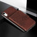 iPhone XR Mandala Embossed Magnetic Cloth PU + TPU + PC Case with Holder & Card Slots & Wallet & Photo Frame & Strap - Brown