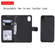 iPhone XR Solid Color Horizontal Flip Protective Case with Holder & Card Slots & Wallet & Photo Frame & Lanyard - Black