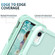 iPhone XR 3 in 1 PC + TPU Phone Case with Ring Holder - Mint Green