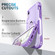 iPhone XR 3 in 1 PC + TPU Phone Case with Ring Holder - Purple