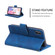 iPhone XR Skin Feel Business Horizontal Flip PU Leather Case with Holder & Multi-Card Slots & Wallet & Lanyard & Photo Frame - Blue