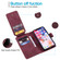 iPhone XR Skin Feel Business Horizontal Flip PU Leather Case with Holder & Multi-Card Slots & Wallet & Lanyard & Photo Frame - Red