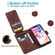 iPhone XR Skin Feel Business Horizontal Flip PU Leather Case with Holder & Multi-Card Slots & Wallet & Lanyard & Photo Frame - Brown