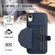 iPhone XR Shockproof Leather Phone Case with Card Holder - Blue