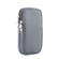 Universal Double-compartment Elastic Hanging Waist Bag 6.9 inches and Below Smart Phones  - Grey