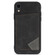 iPhone XR Line Card Holder Phone Case - Black