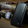 iPhone XR CaseMe 003 Crazy Horse Texture Leather Phone Case - Black