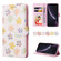 iPhone XR Bronzing Painting RFID Leather Case - Bloosoming Flower