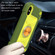 iPhone XR Shockproof Silicone + PC Protective Case with Dual-Ring Holder - Avocado