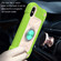 iPhone XR Shockproof Silicone + PC Protective Case with Dual-Ring Holder - Guava