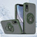iPhone XR Rotating Ring Magnetic Holder Phone Case - Green