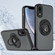 iPhone XR Rotating Ring Magnetic Holder Phone Case - Black
