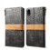 iPhone XR Splicing Color Crocodile Texture PU Horizontal Flip Leather Case with Wallet & Holder & Card Slots & Lanyard  - Grey