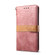 iPhone XR Splicing Color Crocodile Texture PU Horizontal Flip Leather Case with Wallet & Holder & Card Slots & Lanyard  - Pink