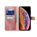 iPhone XR Splicing Color Crocodile Texture PU Horizontal Flip Leather Case with Wallet & Holder & Card Slots & Lanyard  - Pink