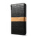 iPhone XR Splicing Color Crocodile Texture PU Horizontal Flip Leather Case with Wallet & Holder & Card Slots & Lanyard  - Black