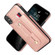 iPhone XR Wristband Kickstand Wallet Leather Phone Case - Rose Gold