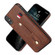 iPhone XR Wristband Kickstand Wallet Leather Phone Case - Brown