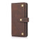 iPhone XR PU + TPU Horizontal Flip Leather Case with Holder & Card Slot & Wallet & Lanyard - Brown