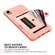 iPhone XR ZM06 Card Bag TPU + Leather Phone Case - Pink
