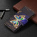 iPhone XR Colored Drawing Pattern Zipper Horizontal Flip Leather Case with Holder & Card Slots & Wallet - Big Butterfly