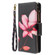 iPhone XR Colored Drawing Pattern Zipper Horizontal Flip Leather Case with Holder & Card Slots & Wallet - Lotus