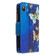 iPhone XR Colored Drawing Pattern Zipper Horizontal Flip Leather Case with Holder & Card Slots & Wallet - Gold Butterfly