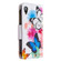 iPhone XR Colored Drawing Pattern Zipper Horizontal Flip Leather Case with Holder & Card Slots & Wallet - Two Butterflies