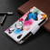 iPhone XR Colored Drawing Pattern Zipper Horizontal Flip Leather Case with Holder & Card Slots & Wallet - Two Butterflies