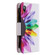 iPhone XR Colored Drawing Pattern Zipper Horizontal Flip Leather Case with Holder & Card Slots & Wallet - Sun Flower