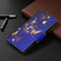 iPhone XR Colored Drawing Pattern Zipper Horizontal Flip Leather Case with Holder & Card Slots & Wallet - Purple Butterfly