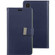 iPhone XR GOOSPERY RICH DIARY Crazy Horse Texture Horizontal Flip Leather Case with Card Slots & Wallet  - Dark Blue